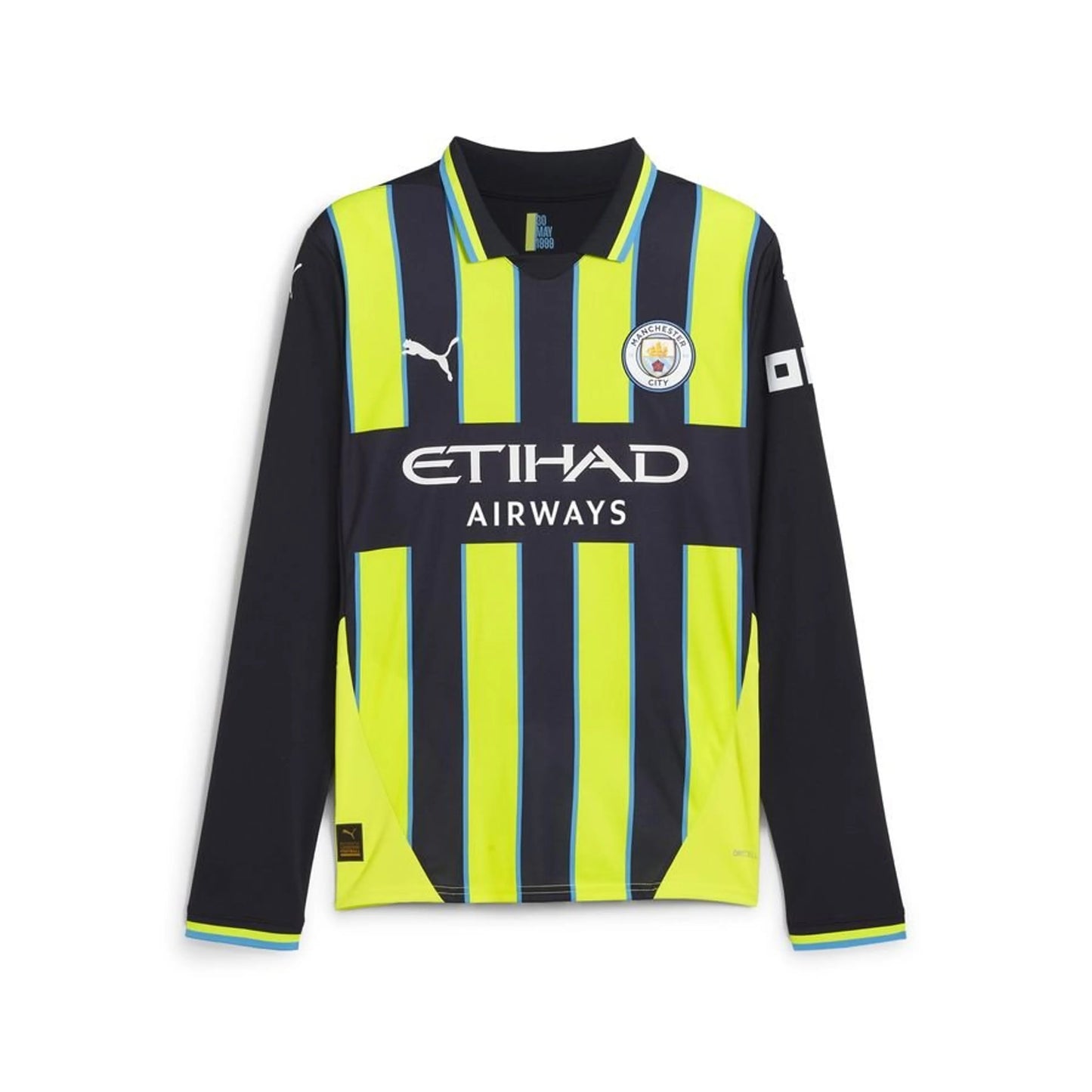 Manchester City Alternativa 2024/25 – Manga Comprida- Versão Adepto