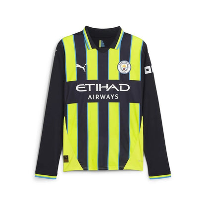 Manchester City Alternativa 2024/25 – Manga Comprida- Versão Adepto