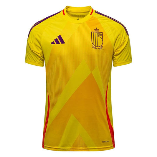 Camisola Bélgica Alternativa EURO 2025 - Versão Adepto