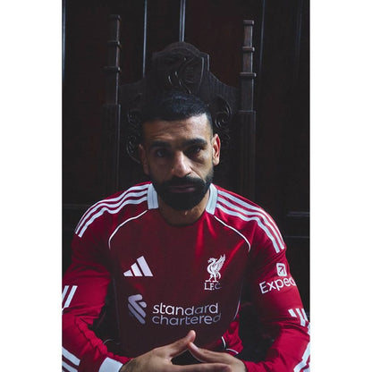 Liverpool Principal 2025/26 – Manga Comprida - Versão Adepto