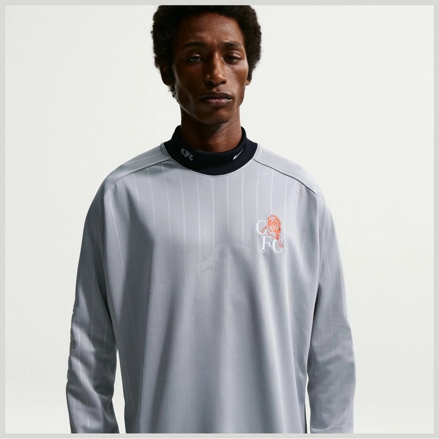 Guarda-Redes Chelsea Authentic – Cinzento/Laranja/Azul/Branco - Versão Adepto
