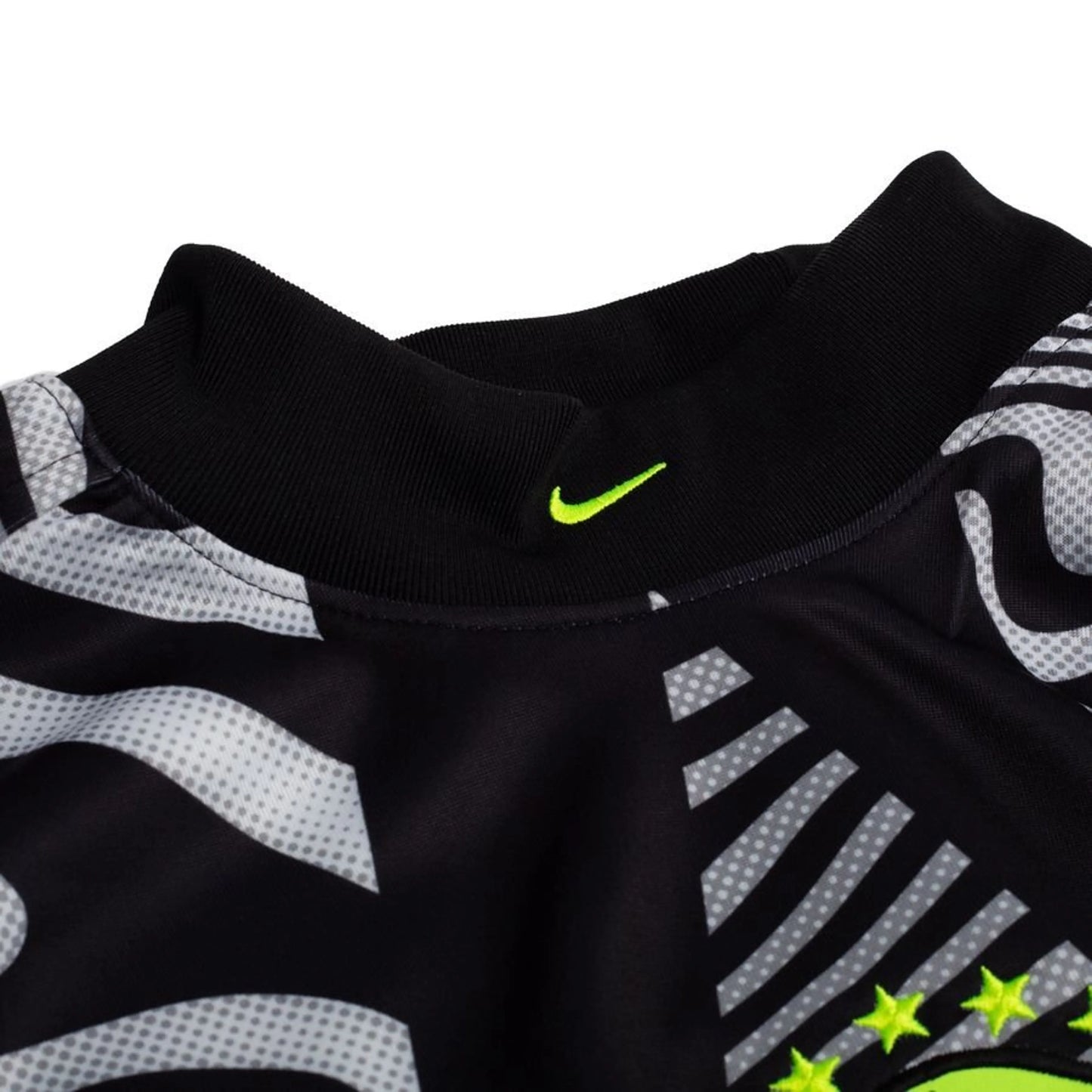 Camisola Guarda-Redes Brasil Authentic Hollywood – Preto/Branco/Volt