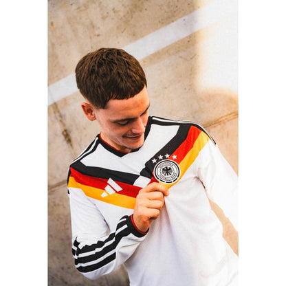 Camisola Alemanha Principal Mundial 2026 – Manga Comprida