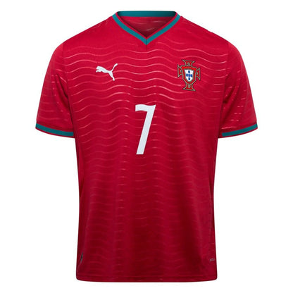 Camisola Portugal Principal Mundial 2026 – Ronaldo 7 - Versão Adepto