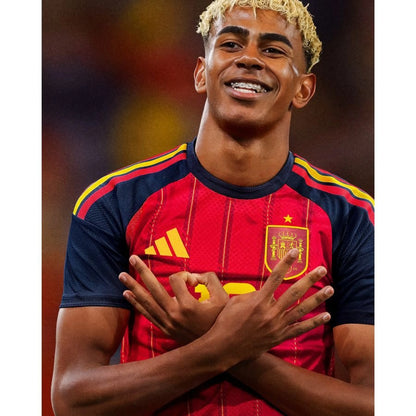Camisola Espanha Principal Mundial 2026 – Versão Jogador